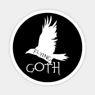 flying goth, gothic fashion Magnet